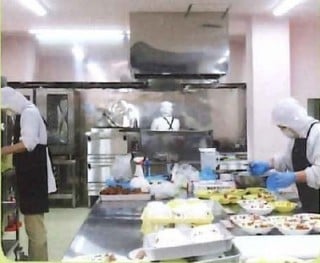 給食調理室